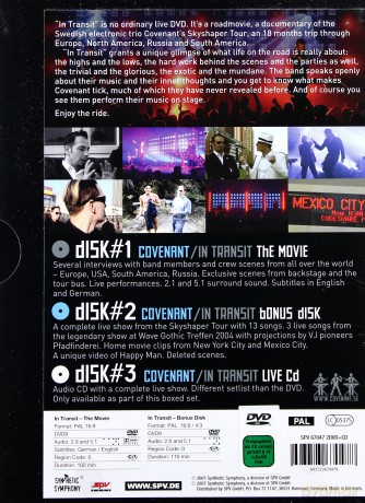 Covenant: In Transit [2DVD]+[CD]