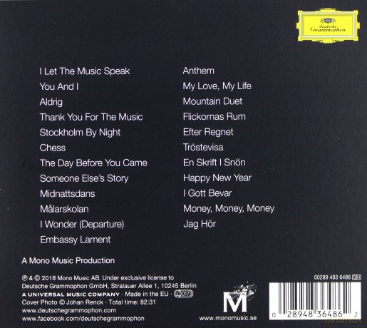 Benny Andersson: Piano Deluxe Version [CD]