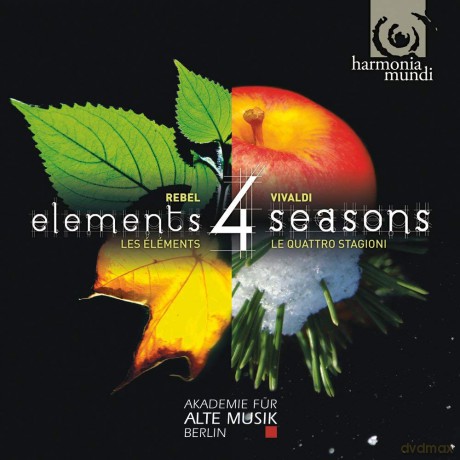 Rebel Vivaldi: 4 Elements 4 Seasons Akademie Fur Alte Musik Berlin (digipack) [CD]