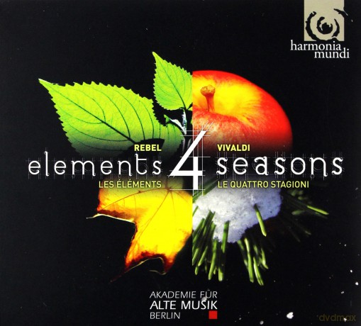 Rebel Vivaldi: 4 Elements 4 Seasons Akademie Fur Alte Musik Berlin (digipack) [CD]