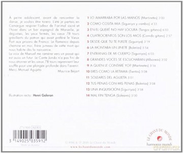 Manuel El Agujeta: Grands Cantaores Du Flamenco [CD]