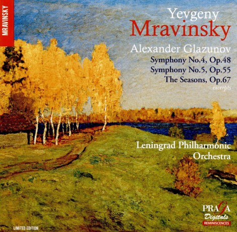 Glazunov: Symphony No 5 Op 55 Mravinsky [CD]