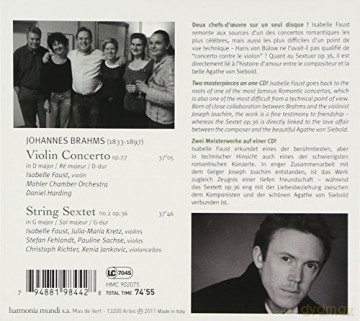 Isabelle Faust: Violin Concerto (digipack) [CD]