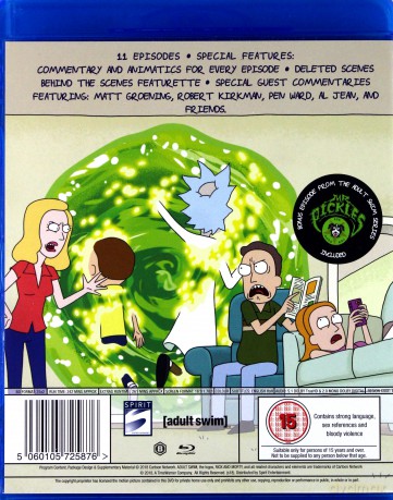 Rick and Morty Season 1 [2xBlu-Ray]