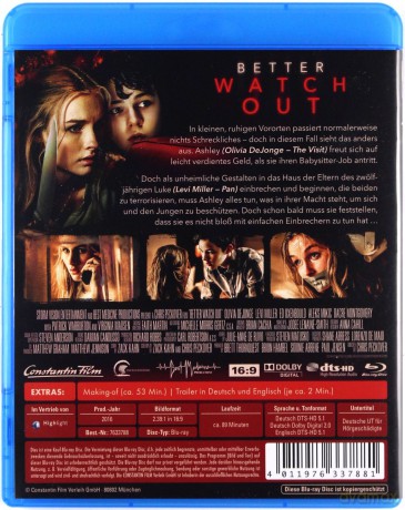 Better Watch Out (Uważaj, kochanie) [Blu-Ray]