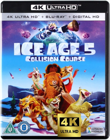 Ice Age: Collision Course (Epoka lodowcowa 5: Mocne uderzenie) [Blu-Ray 4K]+[Blu-Ray]