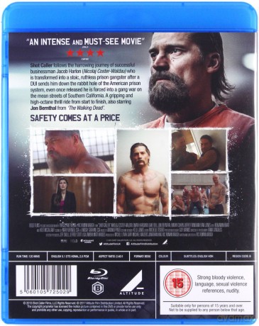 Shot Caller (Skazany) [Blu-Ray]
