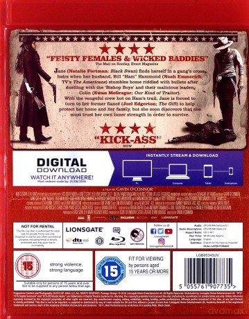 Jane Got A Gun (Niepokonana Jane) [Blu-Ray]