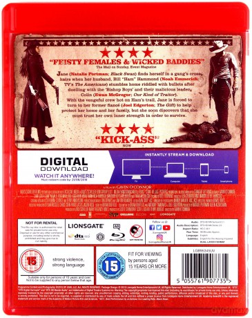 Jane Got A Gun (Niepokonana Jane) [Blu-Ray]