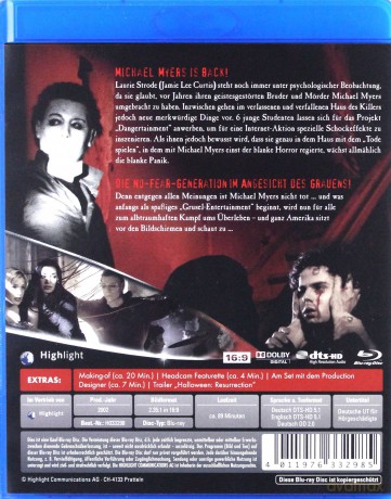 Halloween: Resurrection (Halloween: Powrót) [Blu-Ray]