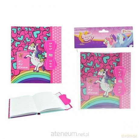 Pamiętnik Unicorn z sekretnym kodem