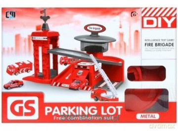 Parking i metalowe akcesoria straż