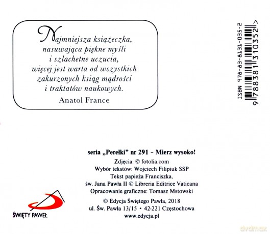 Perełka 291 - Mierz wysoko! [KSIĄŻKA]