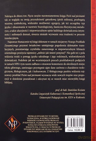 Pieśń nad pieśniami. Nowy przekład dynamiczny [KSIĄŻKA]
