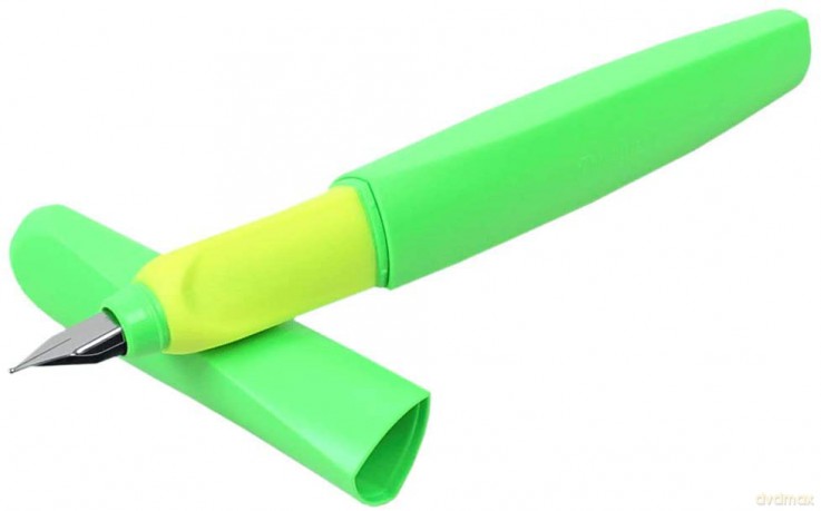 Pióro wieczne Twist P457 M Neon zielony+2 naboje