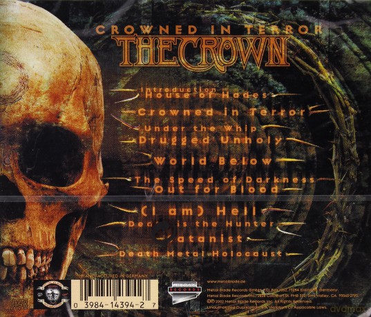 The Crown: Crowned In Terror [CD]