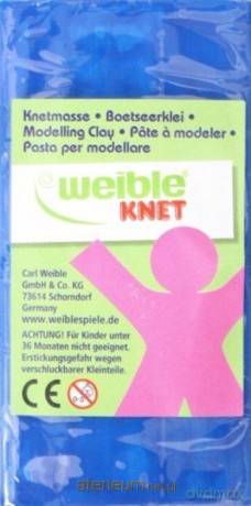 Plastolinka niebieska kwadratowa 250 g
