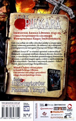 Płomień i krzyż. Świat inkwizytorów (Tom 2) - Jacek Piekara [KSIĄŻKA]