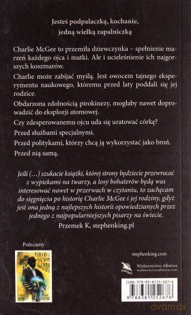 Podpalaczka (pocket) - Stephen King [KSIĄŻKA]