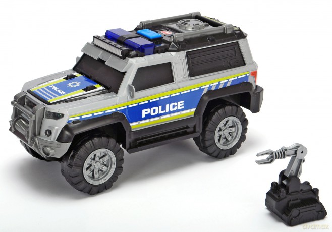 Policja SUV srebrna 30 cm