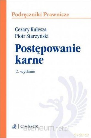 Postępowanie karne [KSIĄŻKA]