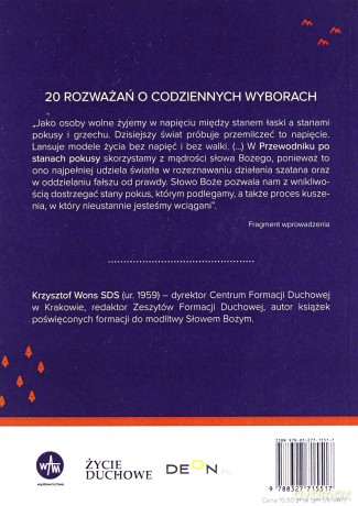 Przewodnik po stanach pokusy - ks. Krzysztof Wons [KSIĄŻKA]