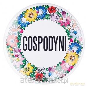Przypinka duża - gospodyni opolska 58 mm