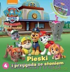 Psi Patrol 4 Pieski i przygoda ze słoniami [KSIĄŻKA]