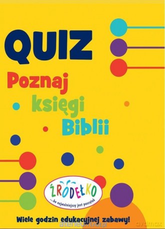 Quiz - Poznaj księgi Biblii [KSIĄŻKA]
