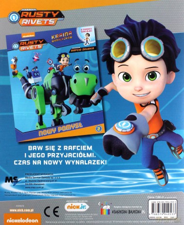 Rafcio Śrubka 1 Robozuchy w akcji [KSIĄŻKA]