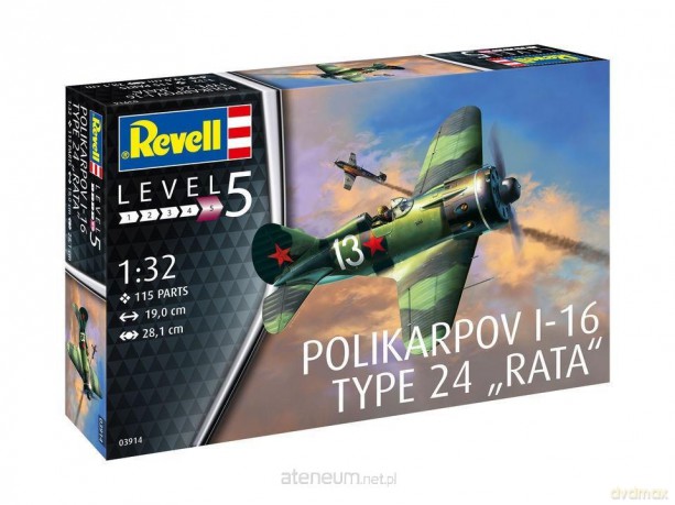 Samolot. Polikarpov I-16 type 24 Rata