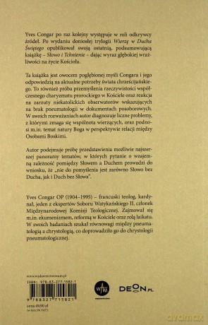 Słowo i Tchnienie - Yves Congar [KSIĄŻKA]