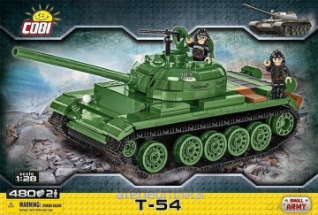 Small Army T-54 radziecki czołg podstawowy [KLOCKI]