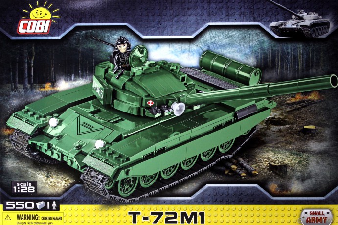 Small Army T-72 M1 radziecki czołg podstawowy [KLOCKI]