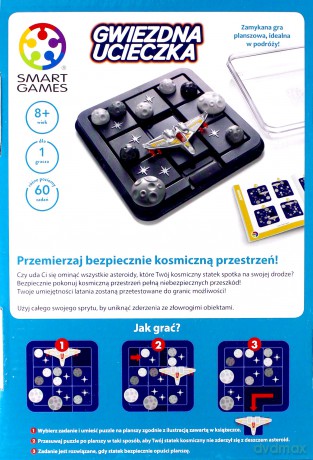Smart Games - Gwiezdna Ucieczka (Edycja Polska) [GRA PLANSZOWA]