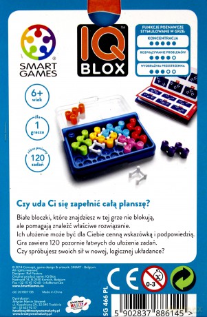 Smart Games - IQ Blox (Edycja Polska) [GRA]