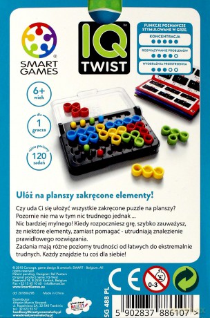 Smart Games - IQ Twist (Edycja Polska) [GRA]
