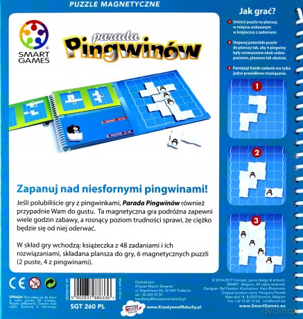 Smart Games - Parada Pingwin (Edycja Polska) [GRA PLANSZOWA]