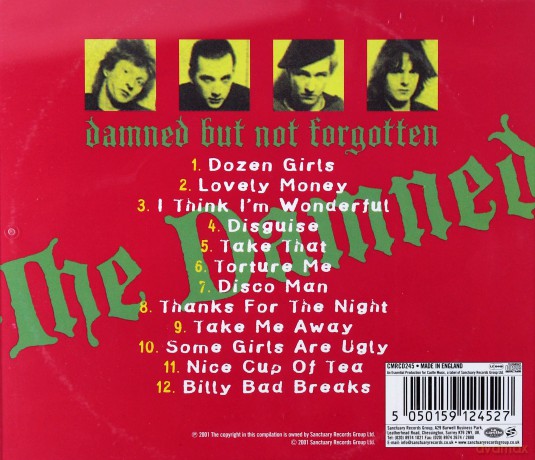 The Damned: Damned But Not Forgotten [CD]