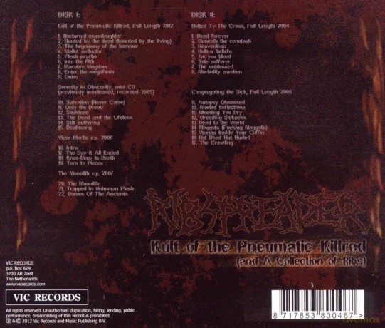 Ribspreader: Kult Of The Pneumatic Killrod [2CD]