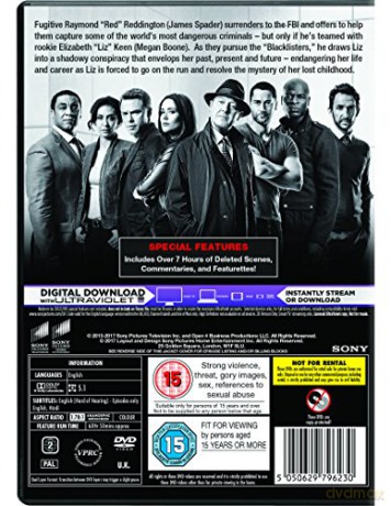 The Blacklist Season 1-4 (Czarna lista Sezon 1-4) [23DVD]