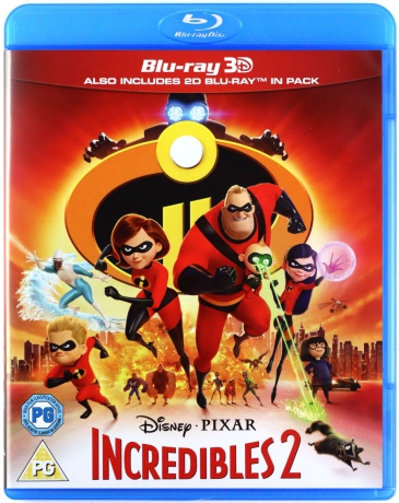 Incredibles 2 (Iniemamocni 2) [Blu-Ray 3D]+[2xBlu-Ray]