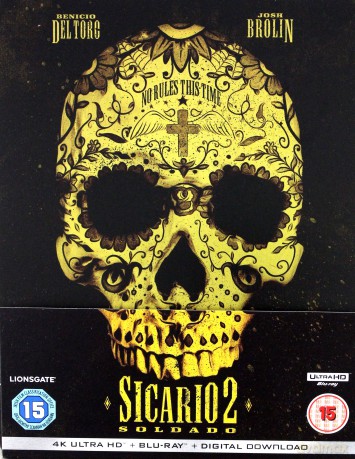 Sicario 2: Soldado (steelbook) [Blu-Ray 4K]+[Blu-Ray]