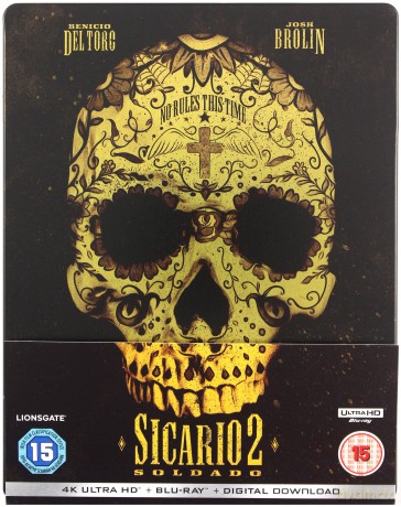 Sicario 2: Soldado (steelbook) [Blu-Ray 4K]+[Blu-Ray]