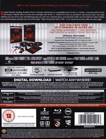 2001: Odyseja kosmiczna [Blu-Ray 4K]+[2xBlu-Ray]