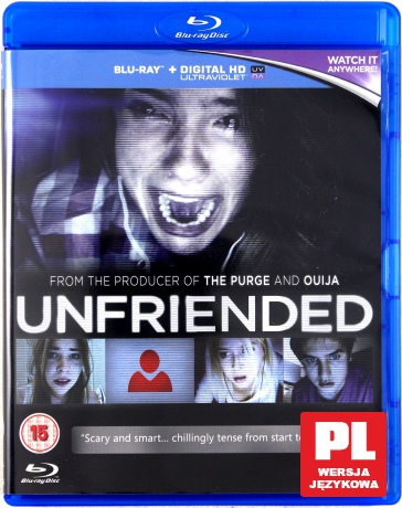 Śmierć z komputera (Unfriended) [Blu-Ray]