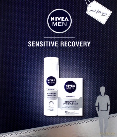Nivea Men Sensitive Recovery zestaw 100 ml dla mężczyzn