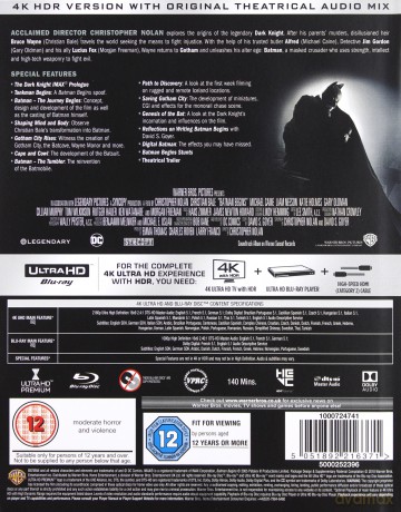 Batman - Początek [Blu-Ray 4K]+[2xBlu-Ray]