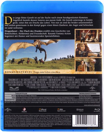 Dragonheart 3: The Sorcerer's Curse (Ostatni smok 3: Klątwa czarnoksiężnika) [Blu-Ray]