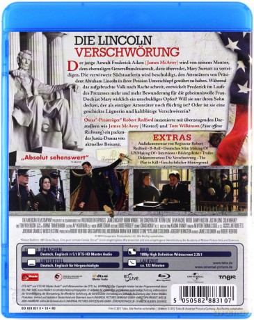 The Conspirator (Spisek) [Blu-Ray]